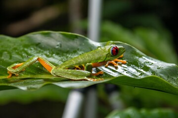 frog in the grass