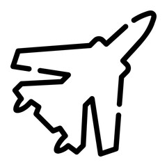 jet Line Icon
