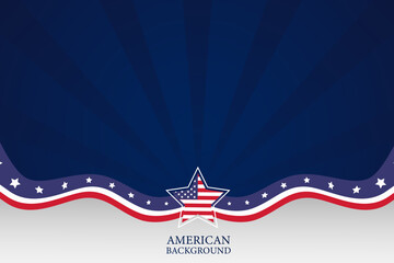 Vector independence day 4th of July patriotic background