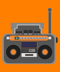 Radio vector illustration