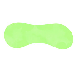 Speech bubble watercolor