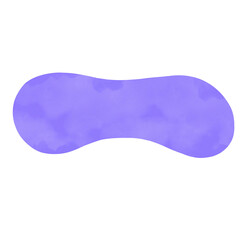 Speech bubble watercolor