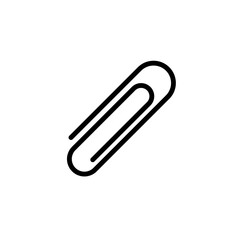 Obraz premium paper clip sign symbol vector
