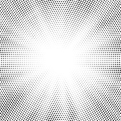 Halftone comics background. Abstract lines backdrop. Design frames for title book. Texture explosive polka. Beam action. Pattern motion flash. Rectangle fast boom zoom. Vector illustration.	