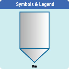 Vector Illustration for PID Symbols Legends