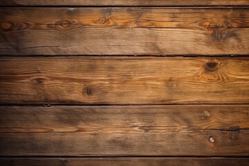 Obraz na płótnie Canvas a wooden wall with a brown wood grain texture as a background or backdrop stock photo - 13899999, shuttered off to the side. generative ai