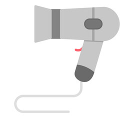 Hair Dryer Flat Icon