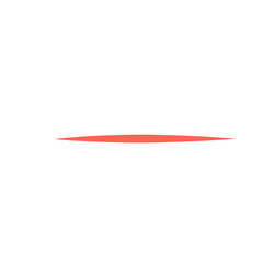 Obraz premium One Straight Red Line Illustration 