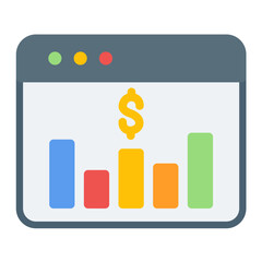 Business Growth Flat Icon