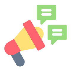 Advertising Campaign Flat Icon