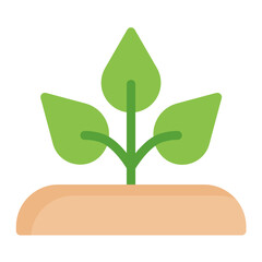 Sprout Flat Icon