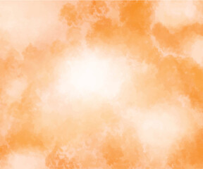 Orange Background, Orange cloud background vector