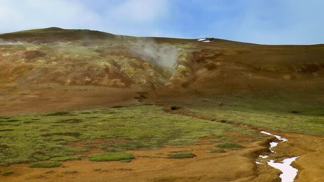 Hverir - Namafjall Geothermal Area in Iceland