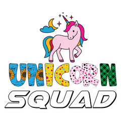 Unicorn T Shirt Design