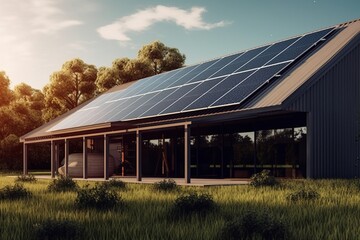 Harnessing the Power of the Sun: Embracing Green Energy through Solar Panels on Roofs and Farms, Generative AI.