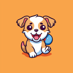 Fototapeta na wymiar Design illustration Tshirt, Dog cute Vector