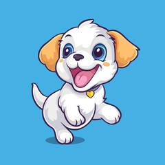 Design illustration Tshirt, Dog cute Vector