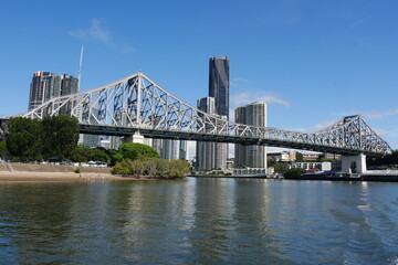 Große Brücke Story Bridge in Brisbane