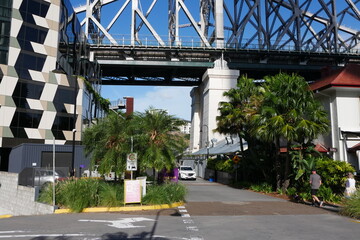 Unter der Story Bridge in Brisbane