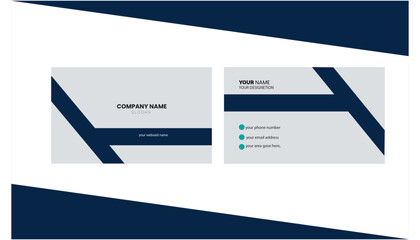 corporate business Card design for personal identity 