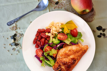 chicken with vegetables