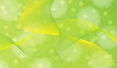 Abstract color background in light yellow-green tones, bokeh