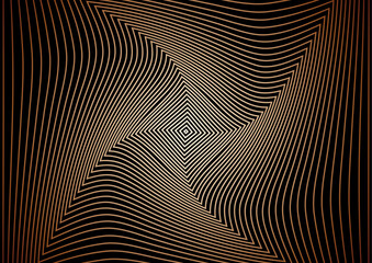 Abstract geometric background of wavy lines.
