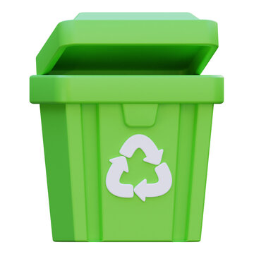 3d render of Waste Management icon