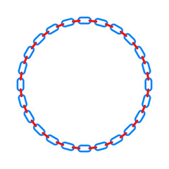 Color Chain Frame 