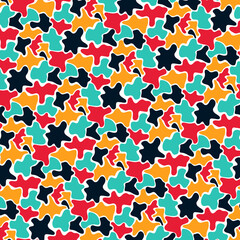 Design for book, notebook and calendar covers. high quality textile design. various geometric shapes for fabricated products