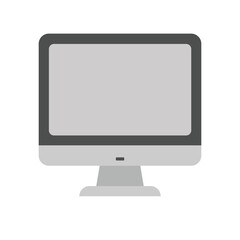 smart device, monitor, computer illustration, vector icon