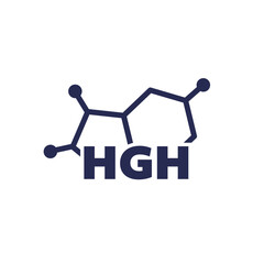 HGH icon, human growth hormone