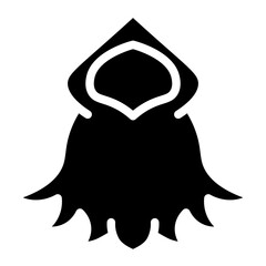 witch cape glyph 