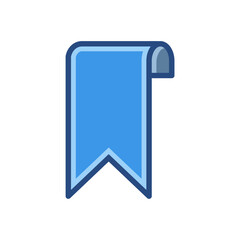 bookmark icon design vector template