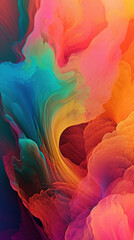 Paper cut background. Abstract realistic paper decoration for design textured with cardboard wavy blue layers. 3d Relief. Carving art.