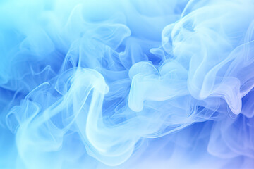 Fototapeta premium pastel blue smoke abstract solid background, Abstract geometric form liquid splatter texture , generative ai.
