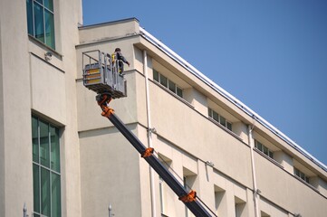 worker on a building site