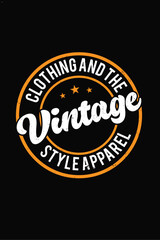 Vintage T-shirt Design.