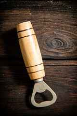Beer opener on board.