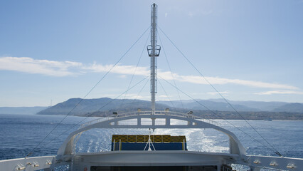 Structure of a ferry ship