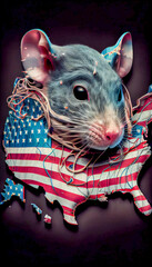 all American rat - generative AI