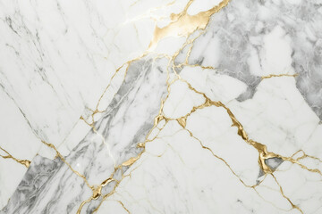 White marble textured background. Abstract design texture. AI
