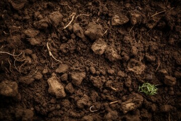 Ai generated illustration of soil