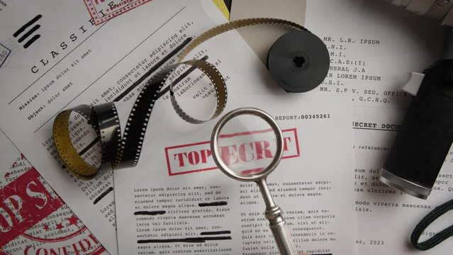 Very confidential and secret documents and images