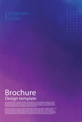 Cover design template water color background for brochure, annual report, magazine, poster. Minimal abstract cover design