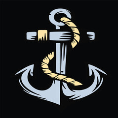 anchor illustration design