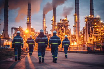 Safety Surveys by Uniformed Engineer Teams in the Oil Refining Industry