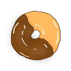 donut isolated