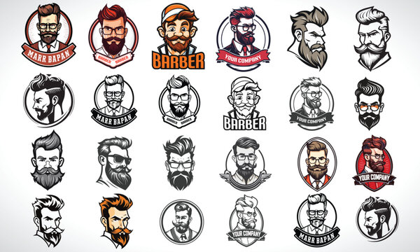 Barber Logo Images – Browse 1,859 Stock Photos, Vectors, and Video