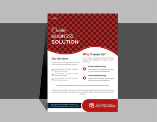 Corporate Flyer | Business Conference Event Flyer Design Template | Case Study Template | 